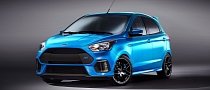 Ford Ka+ RS Rendering Looks Like an Epic Little Hooning Machine