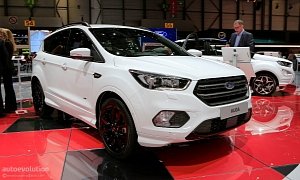 2018 Ford Kuga Shows Off In Geneva In ST-Line Specification