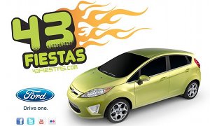 Ford Launches 43 Fiestas Sweepstakes