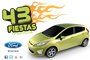 Ford Launches 43 Fiestas Sweepstakes