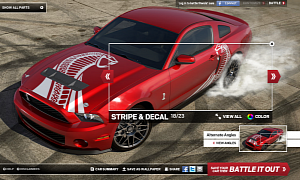 Ford Launches Mustang Customiser with Facebook Battle Mode
