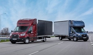 Ford Makes the Long Haul a Bit Easier With Newly Stretched Transit Chassis Cab