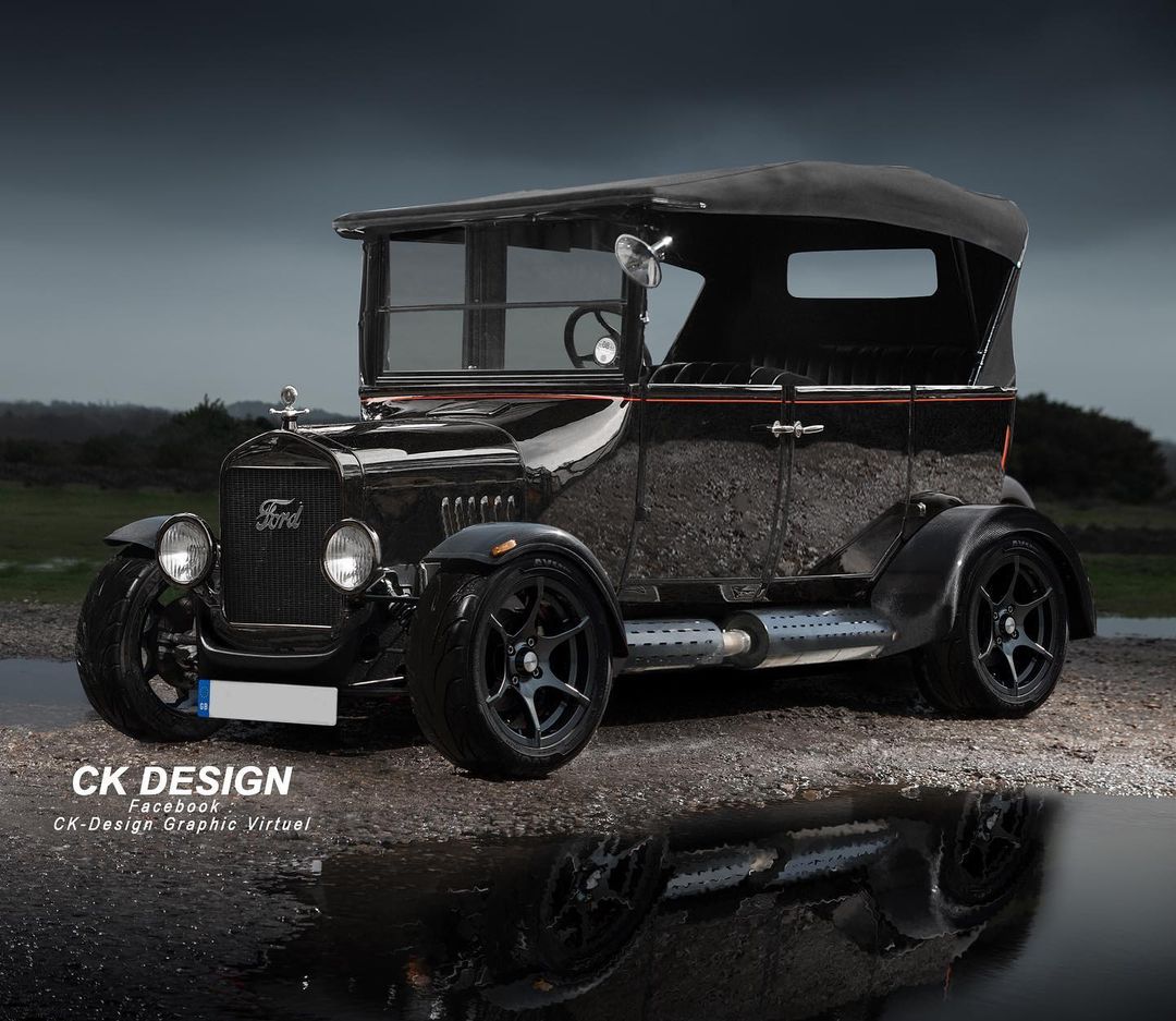 Download Ford Model T Gets Slammed In Crazy Rendering No Respect For The Elders Autoevolution