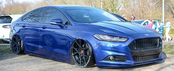Ford Mondeo Gets Lowered on Rotiform Wheels