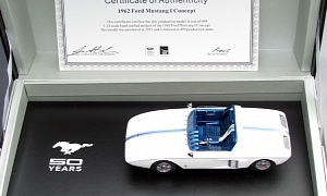 Ford Mustang 1 Concept Scale Models Just In Time for the Pony’s 50th Anniversary