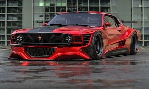 Ford Mustang Boss 302 "Miami Vice" Is the Widebody Daddy