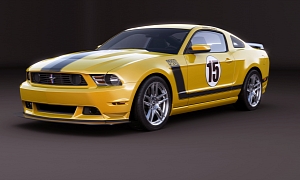 Ford Mustang Boss 302 in School Bus Yellow Auctioned Off for Charity