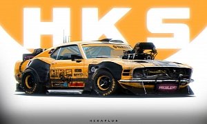 Ford Mustang Boss 302 "Outlaw" Is a Ruthless Camaro Hunter