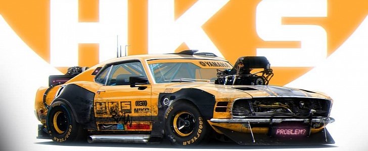 Ford Mustang Boss 302 "Outlaw" rendering