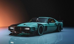 Ford Mustang "Cyber Shelby" Looks Like Johnny's Muscle Car in 2077