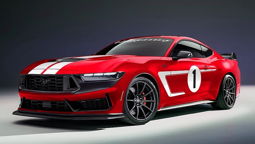 Hennessey's take on the Ford Mustang Dark Horse