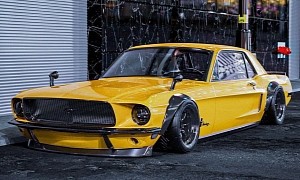 Ford Mustang "Datstang" Imagines a Hakosuka Pony With Quad Shotgun Exhaust