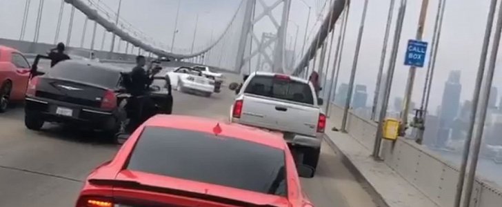 San Francisco bridge is shut down by sideshow