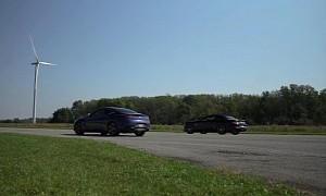 Ford Mustang EcoBoost 2.3L HPP Drag Races AWD Infiniti Q60, Somebody Gets Whooped