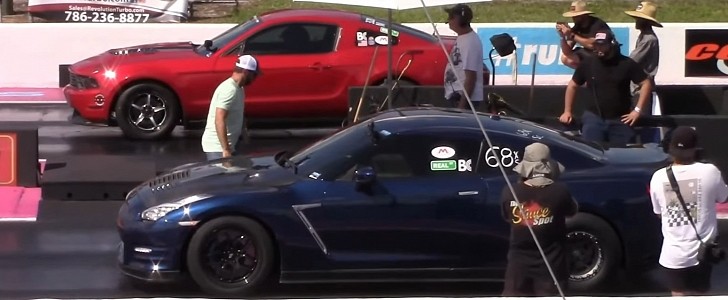 Ford Mustang vs. Nissan GT-R