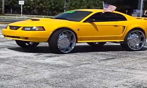 Ford Mustang Gets 28-inch Wheels