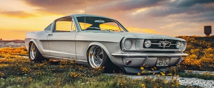 Ford Mustang "Great White" rendering