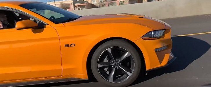 Ford Mustang GT Drag Races Dodge Demon (Eco Mode)