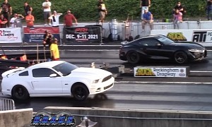 Ford Mustang GT Drags Modded Toyota GR Supra, Shelby GT500 Also Gets Eaten Alive
