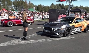 Ford Mustang GT RTR Widebody Tries Singing to the AC Cobra, Did the Snake Dance?