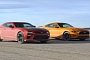 Ford Mustang GT vs. Chevrolet Camaro SS 1LE Desert Drag Race Is Motor Trend Bang
