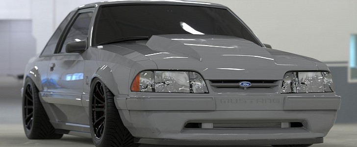 Ford Mustang Hellfox Flexes Mopar Muscle - autoevolution