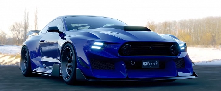 Ford Mustang Mach 1 Boss Rendering Is America's Very Own Porsche 935 ...
