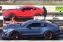 Ford Mustang Mach 1 Drag Races Shelby GT500, Underdog Has a Few Tricks up Its Sleeve