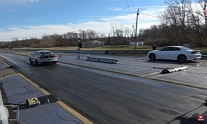 Ford Mustang Mach 1 Drags F-150s, Audi, BMW, and Dodge's Hellcat, Someone Gets Stomped