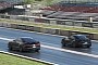 Ford Mustang Mach 1 Drags Toyota GR Supra. Absolute Destruction Ensues, Twice