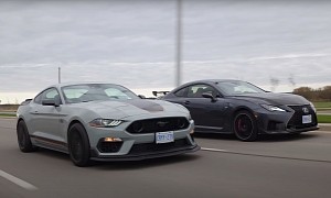 Ford Mustang Mach 1 vs. Lexus RC F Track Edition: The Transmission Settles It