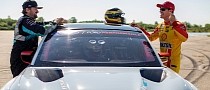 Ford Mustang Mach-E 1400 Shows Track-Bred Superpowers During NASCAR Broadcast