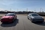 Ford Mustang Mach-E Drag Races Tesla Model Y, Someone Gets Repeatedly Walked