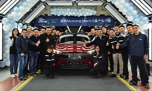 Ford Mustang Mach-E Enters Production in China With BYD Batteries