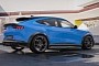 Ford Mustang Mach-E Gets Visual Upgrade, Resembles a Lambo Urus With Ford Badges