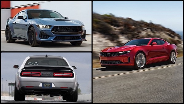 Ford Mustang, Chevrolet Camaro, Dodge Challenger