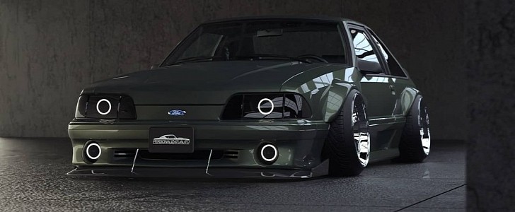 Ford Mustang "Reptilian" rendering