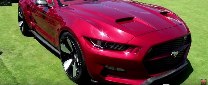 Ford Mustang Rocket Speedster Built by GAS and Henrik Fisker Makes Pebble Beach Video Debut