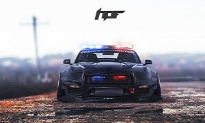 Ford Mustang Shelby GT350R Police Car Rendering Gets Close To the Real Deal