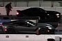 Ford Mustang Shelby GT500 Drag Races Chevy Corvette Z06 C7, There Can Be Only One Winner
