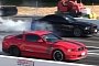 Ford Mustang Shelby GT500 Drag Races Mustang Boss 302, America Wins