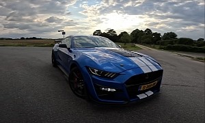 Ford Mustang Shelby GT500 Runs Free on the Autobahn, Hits 190 MPH