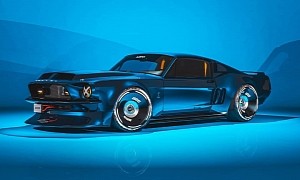 Ford Mustang Shelby GT500KR "Cyber Cookie" Looks Sleek in Polished Rendering