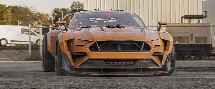 Ford Mustang "Split Wing" rendering