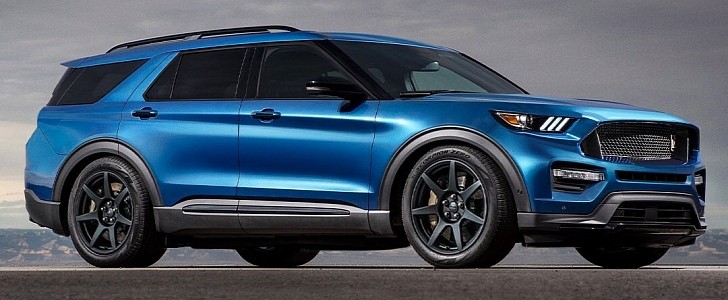 Ford Explorer Mustang Sport Trac rendering by jlord8