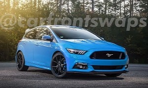 Ford Mustang "Turbo Hatch" Looks Like a Compact Pony
