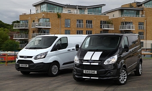 Ford of Britain Celebrates Success with 10,000 New Transit Customs Sold