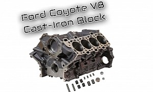 Ford Performance Rolls Out Coyote Cast-Iron Block, Costs $5,300
