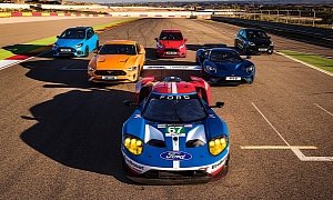Ford Pits All Of Its Sports Cars Against Each Other