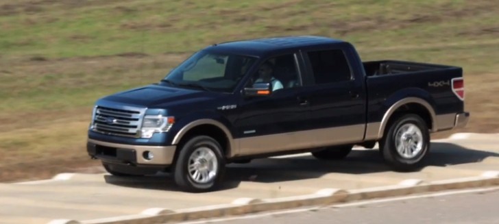 2013 Ford F-150 suspension test